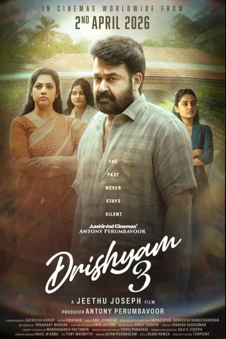 Vishu 2026 Malayalam Movie Releases: Drishyam 3, Patriot, and More! (Full List)